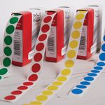 Blick Disp S/A Label 19Mm Blu Pk1280