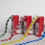 Blick Disp S/A Label 19Mm Grn Pk1280