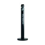 Rubbermaid Smokers Pole Ashtray Blk