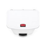 Rubbermaid Slimjim Pedal Bin 50L Wht