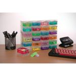 24 Cmpn Organiser Box 0.07L Rainbow