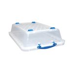 Wheeled Box 33.3 Litre Clr Pk3