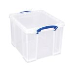 Stacking Box + Handles 25.7L Clr Pk3
