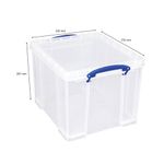 Stacking Box + Handles 25.7L Clr Pk3