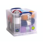 Stacking Box + Handles 25.7L Clr Pk3