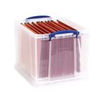 Stacking Box + Handles 25.7L Clr Pk3