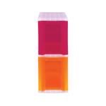 Slim 2Drw Stor Tower 11.5L Clr/Ast