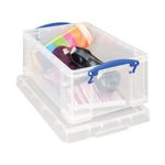 Really Useful 9L Storage Box/Lid Clr