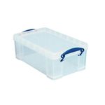 Really Useful 9L Storage Box/Lid Clr