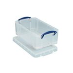 Really Useful 9L Storage Box/Lid Clr
