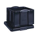 Really Useful 42L Rcyc Stor Box Blk