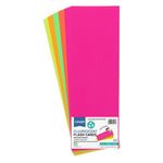 Concept Pkt.50 12"X4" Fluorescent Card