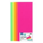 Concept Pkt.50 12"X4" Fluorescent Card