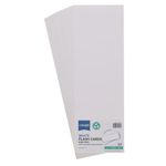 Concept Pkt.50 12"X4" White Flash Card