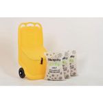Mobile Salt Bin Kit Yellow 75L