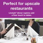 Tork Linstyle Dinner Napkin Wht Pk50