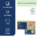 Tork Hd Cloth Blue W4 100 Shts Pk5