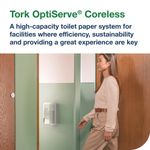 Optiserve Coreless Toilet Paper Pk24