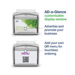 Tork Xpressnap Napkin Disp Silvr