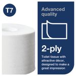 T7 Coreless Toilet Roll 2-Ply Pk36