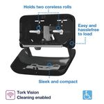 Tork Optiserve 2Roll Wc Rol Disp Blk
