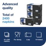 Tork Cocktail Napkins 2Ply Blk Pk200