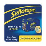 Sellotape Golden Tape 18Mmx33Mm