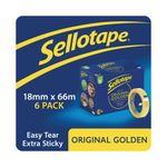 Sellotape Golden 18Mm Tape Pk16