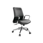 Verno Executive Chair Fixed Arms Blk