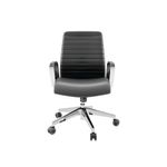 Verno Executive Chair Fixed Arms Blk