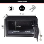 Sentry Small Key Lock Security Safe