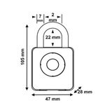 Master Lock Indoor Bluetooth Padlock