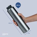 Sistema Chic S/Steel Bottle 600Ml