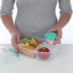 Sistema 3 Split Lunch Box+Yog Pot 2L