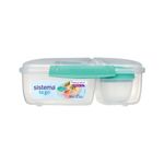 Sistema 3 Split Lunch Box+Yog Pot 2L