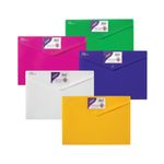Snopake Polyfile Id Bright Ast Pk5