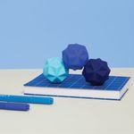 Odds Silicone Magnets Blue Pk3