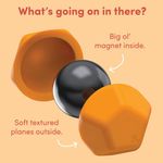 Odds Silicone Magnets Orange Pk3