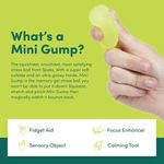 Mini Gump Stress Ball Ast Pk4