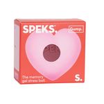 Speks Gump Heart Stress Ball Pink