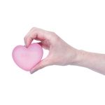 Speks Gump Heart Stress Ball Pink
