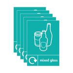 A5 Sign Mixed Glass Pack Of 5