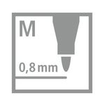 Stabilo Pointmax Nyl Sign Pen Pk10