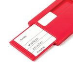 Status Travel Luggage Tags Red Pk2