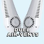 Status Rechargeable Neck Fan Usb Wht