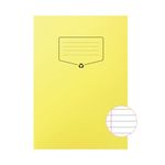 Silvine Rec Ex Book 64P A4 Yllw Pk10