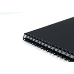 Silvine Luxpad W/B Exec N/Bk A4 150P