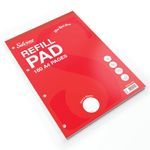 Silvine Hb Punched Refill Pad A4 Pk6