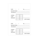 Silvine Dup Receipt Book 230 Pk12
