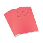 Silvine 9X7 Exer Books R/M Red Pk10